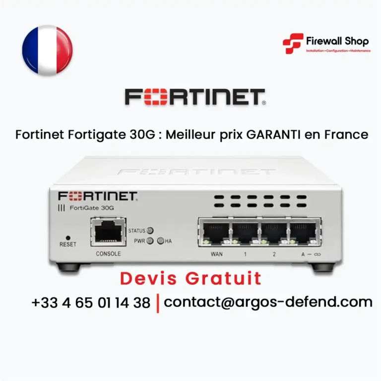 Fortigate 30G France