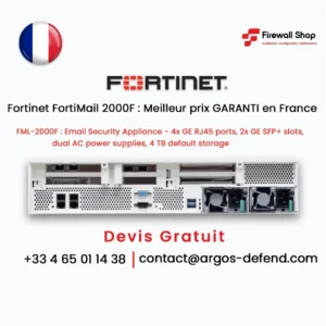 Fortinet FortiMail 2000F France